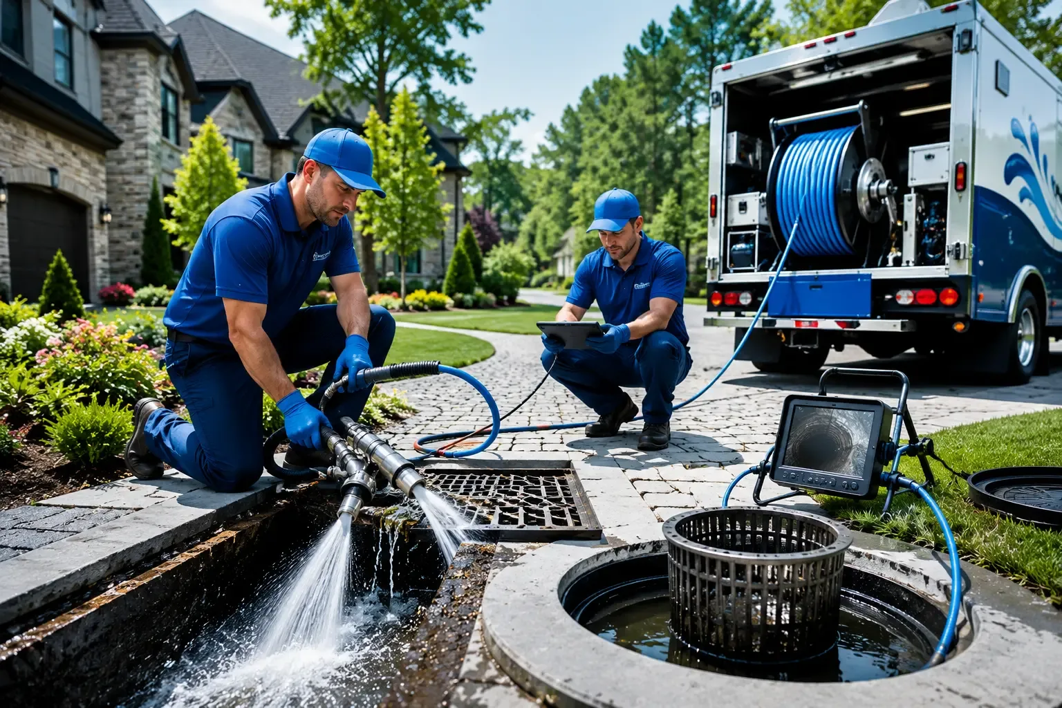 Local outdoor drain cleaning professionals in Commercial Point, OH