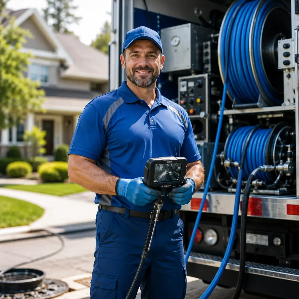 Local outdoor drain cleaning specialists in Commercial Point, OH